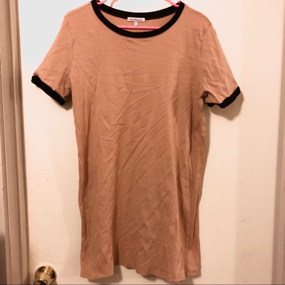 2 for $10! Ringer tee tunic-length dress